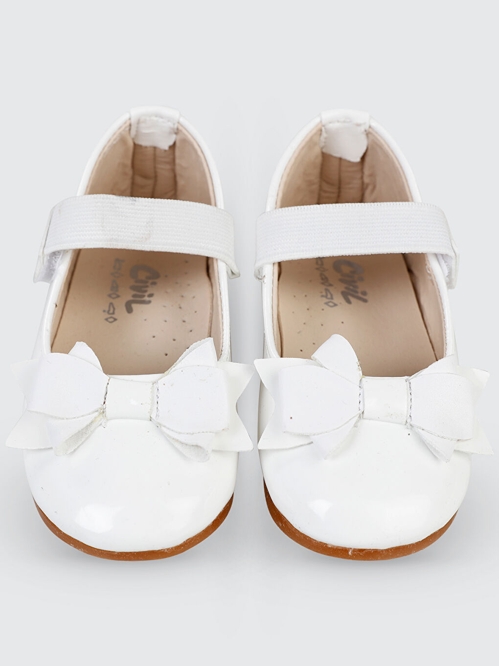 Girls Kız Çocuk Babet 21-25 Numara Beyaz-1