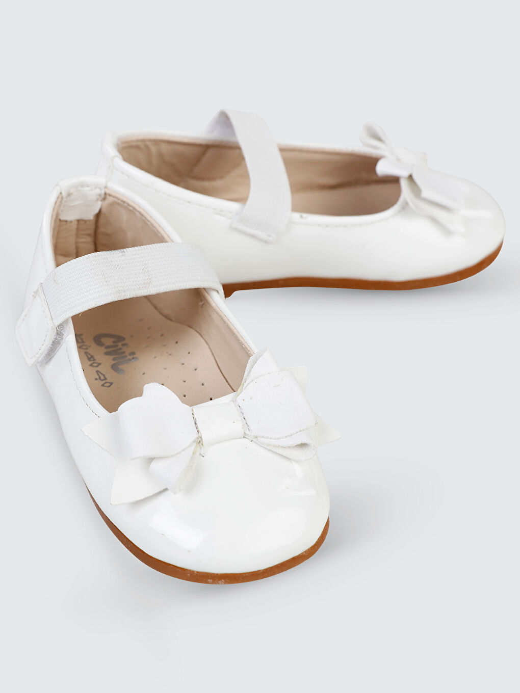 Girls Kız Çocuk Babet 21-25 Numara Beyaz-2