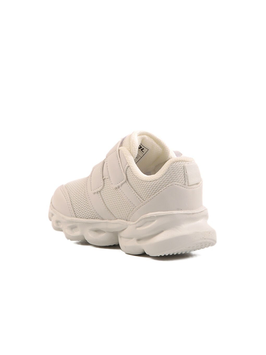 Beyaz Cırtlı Işıklı Hafif Kız Çocuk Spor Ayakkabı Cayt B-3