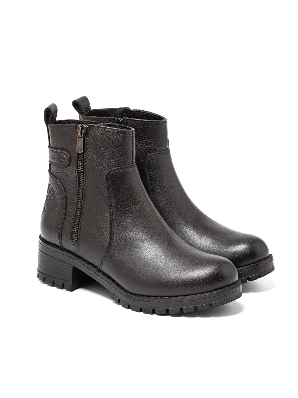 Kahverengi Kadın Bot SR-4663-1 Kahve-2