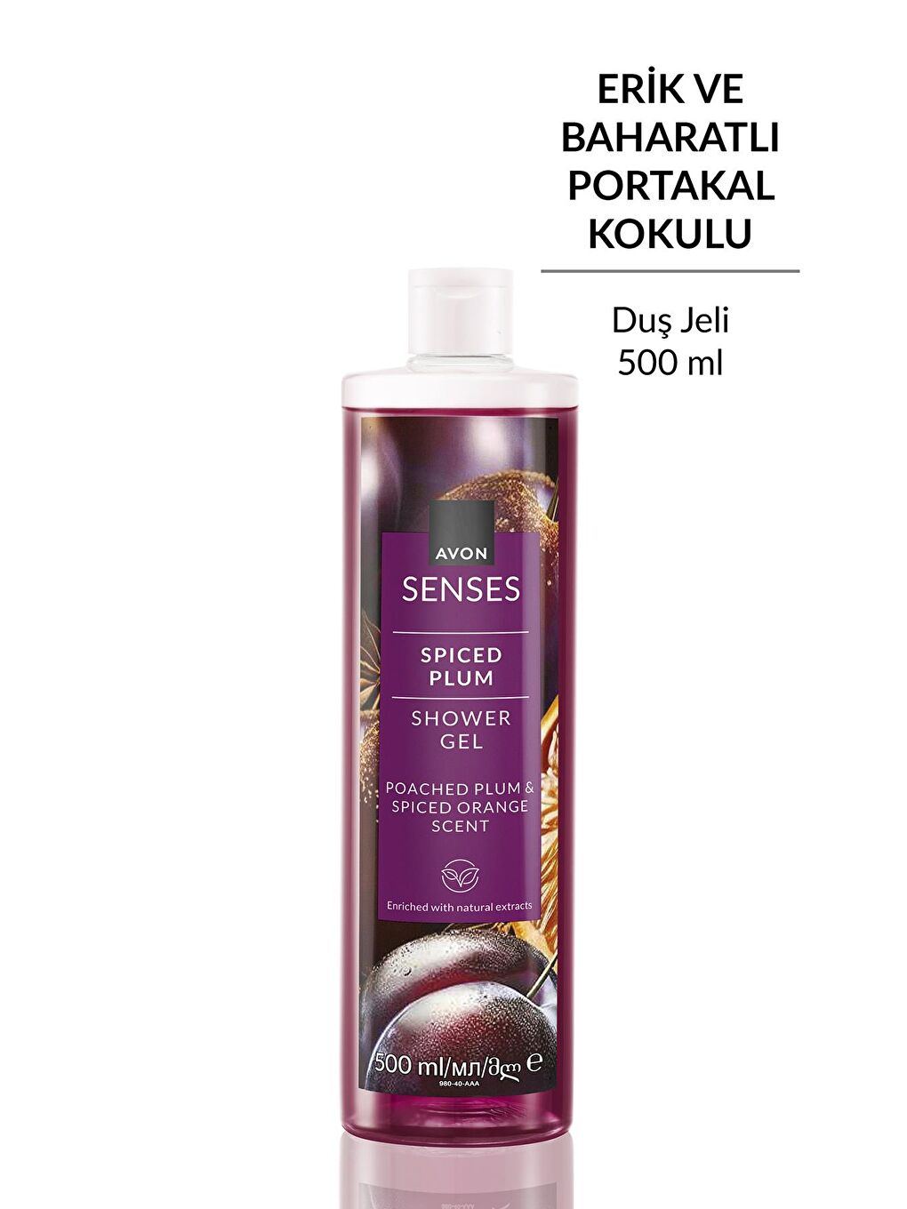 Spiced Plum Baharatlı Erik ve Portakal Kokulu Duş Jeli 500 Ml.-1