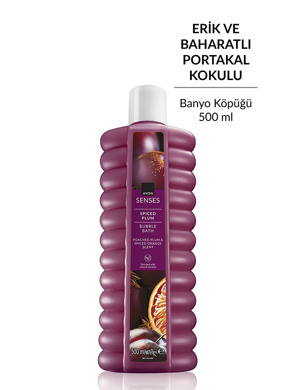Spiced Plum Baharatlı Erik ve Portakal Kokulu Banyo Köpüğü 500 Ml.-1
