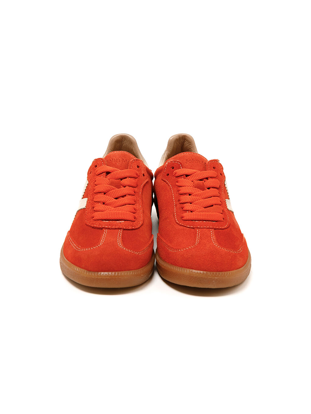 Turuncu Kadın Sneaker ( Günlük) RC-25Y-088-M-VADE Oranj Süet-Bej Cilt-3