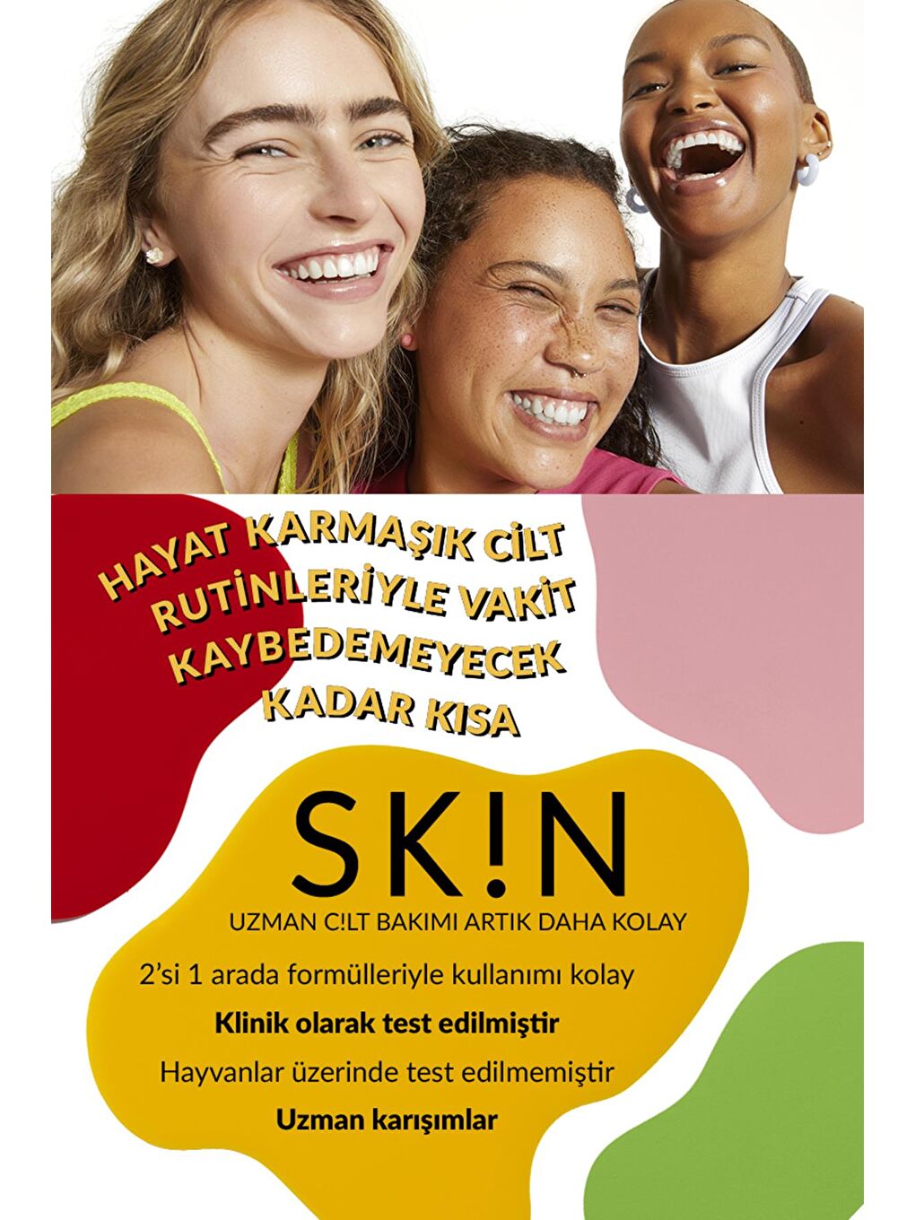 Skin Besleyici Göz Makyajı Temizleyici,Kirpik Bakım Kremi 100 Ml.-4