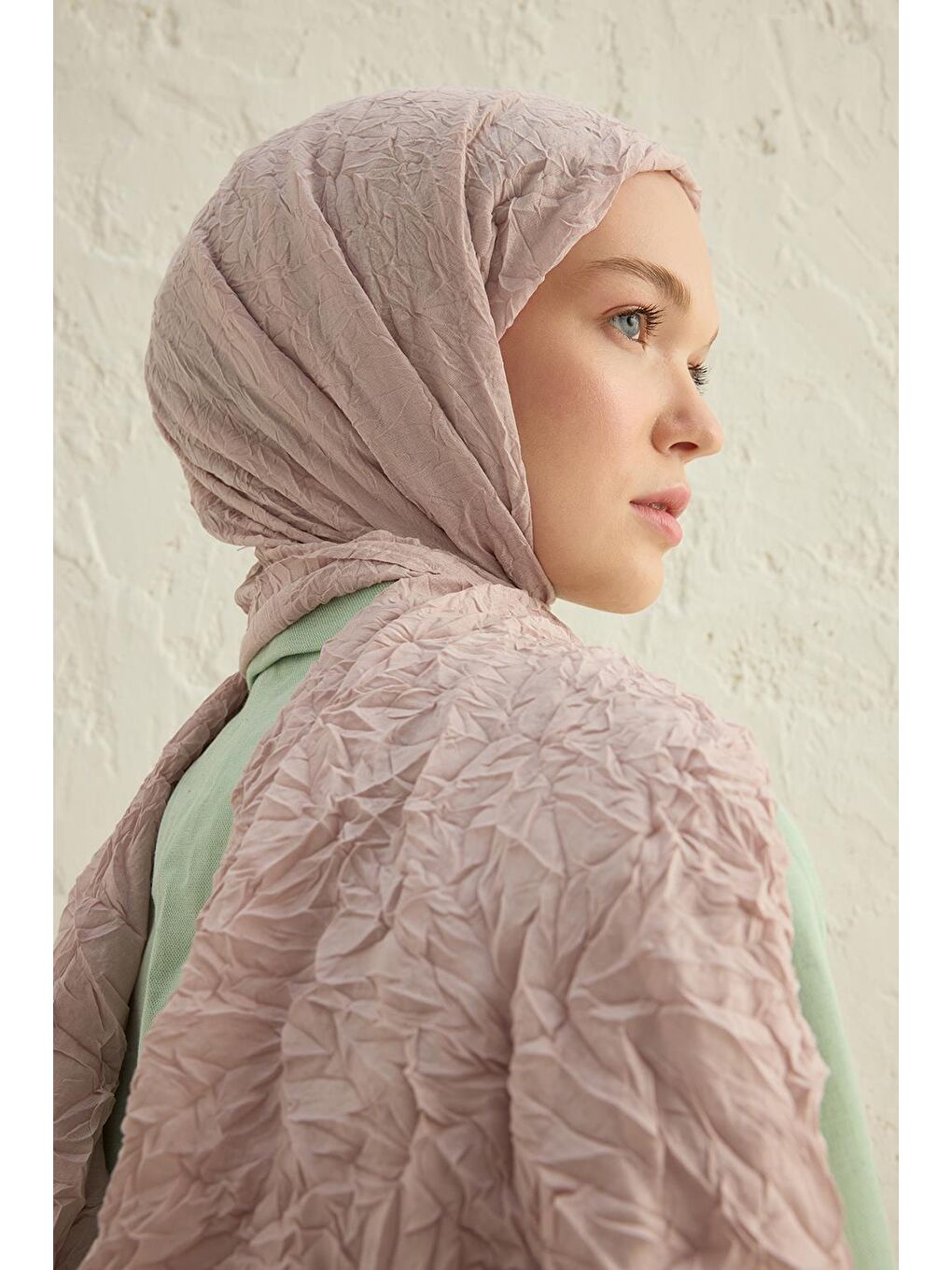 Pembe Vual Kraş Şal Çakıl Taşı-6