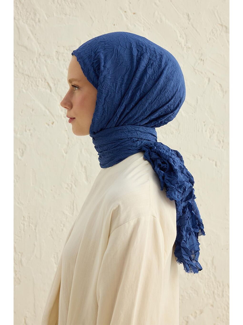 Mavi Vual Kraş Şal Okyanus-5