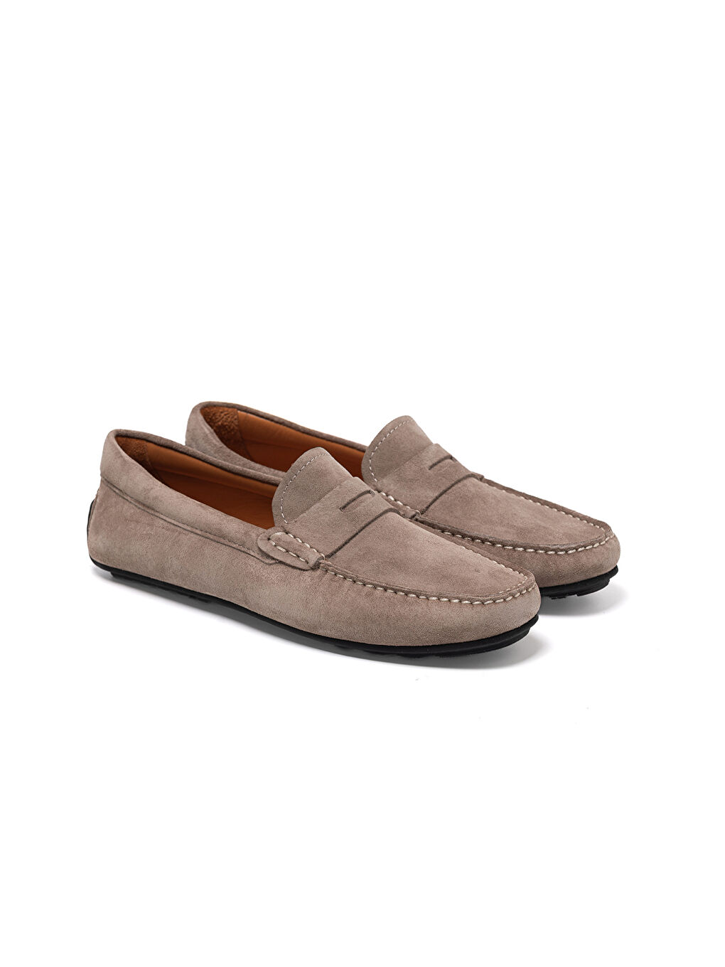 Kahverengi Erkek Loafer OG-570 Suggero Süet-2