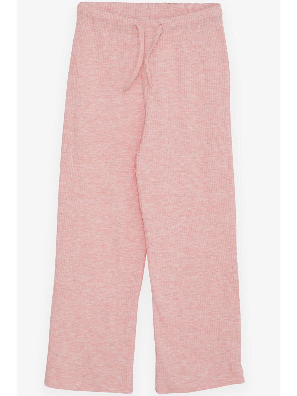 Kız Çocuk Pantolon Kaşkorse Fitilli Pembe Melanj (10 Yaş)-2