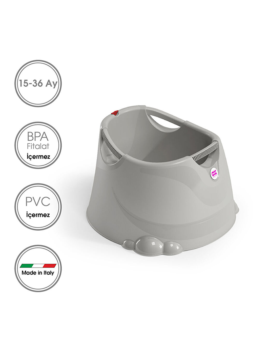 Opla Bebek Küvet Gri-1