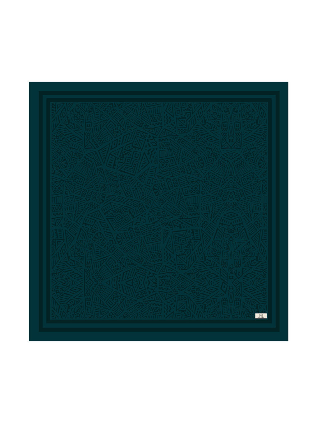 Twill İpek Eşarp Tina Petrol Yeşili