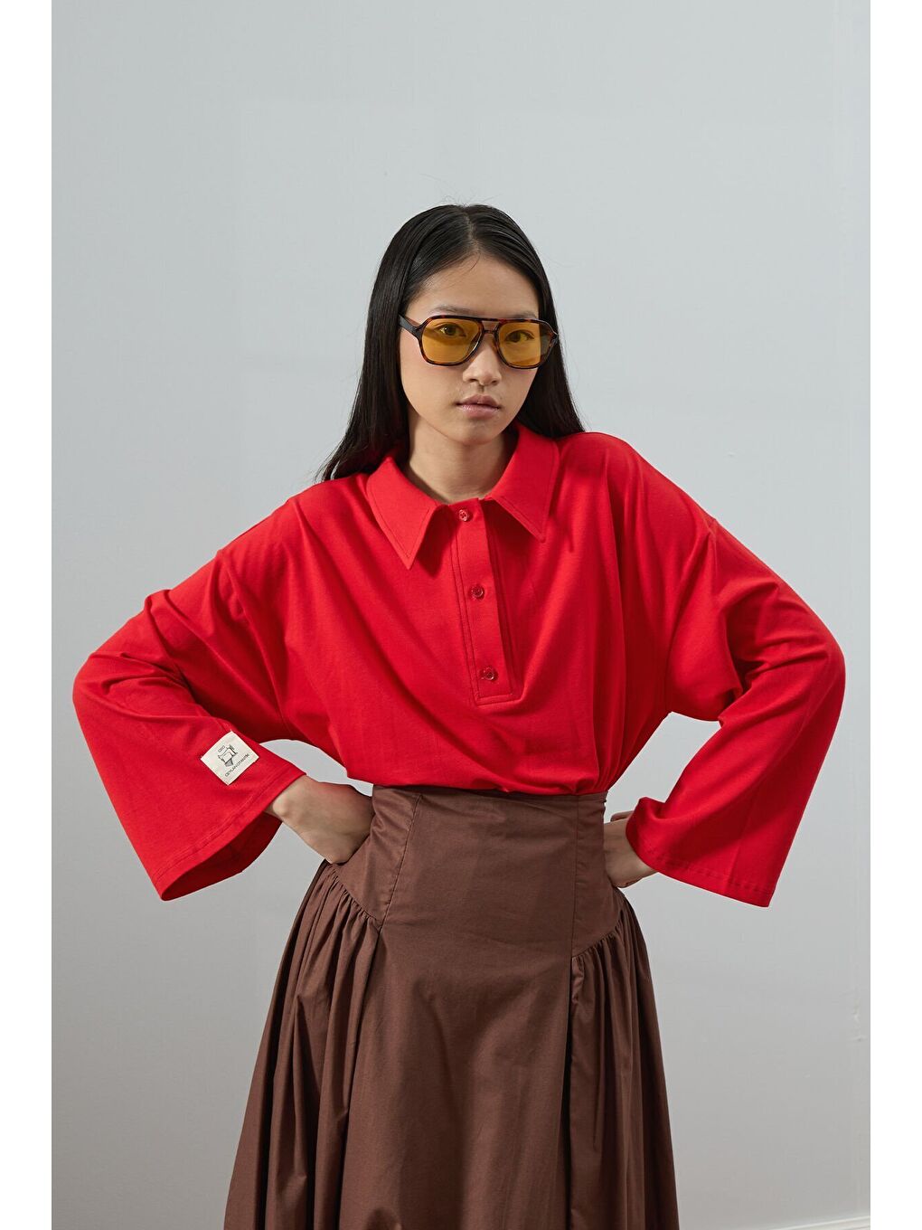 Kırmızı Süprem Yakalı Body-1