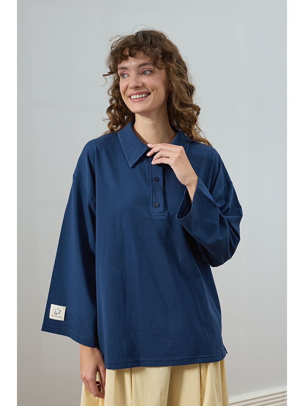 İndigo Süprem Yakalı Body-1