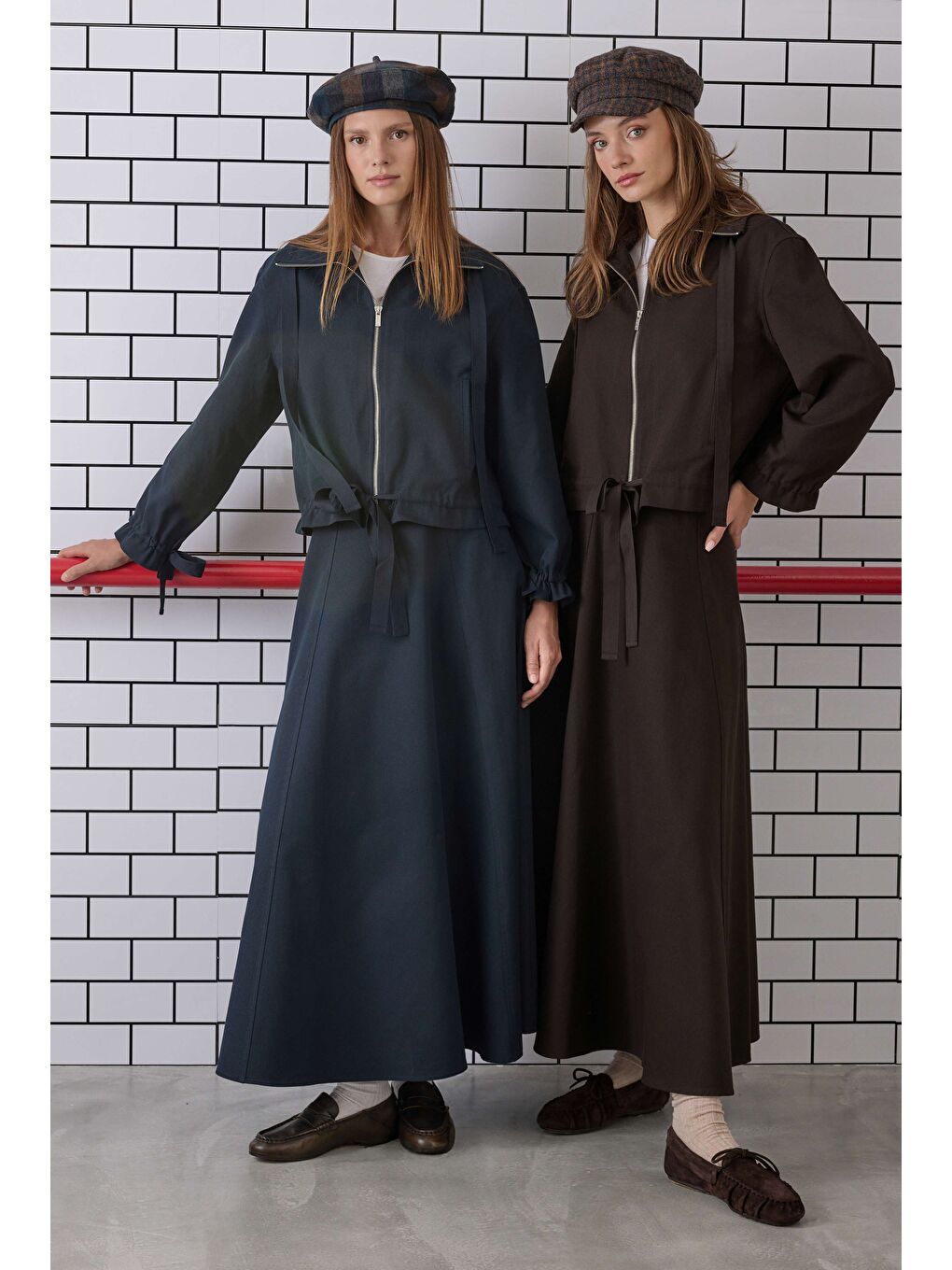 Bağcıklı Helen Ceket Lacivert-3