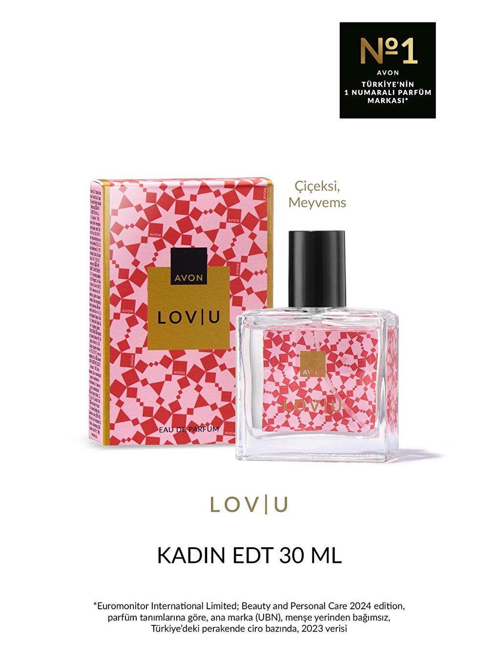Lov U Kadın Parfüm Edt 30 Ml.-1