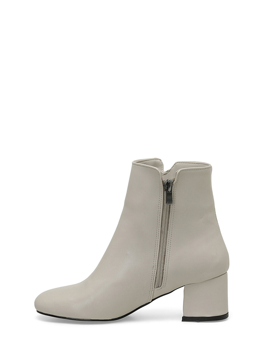 AXEL 3PR Bej Kadın Topuklu Bot-2