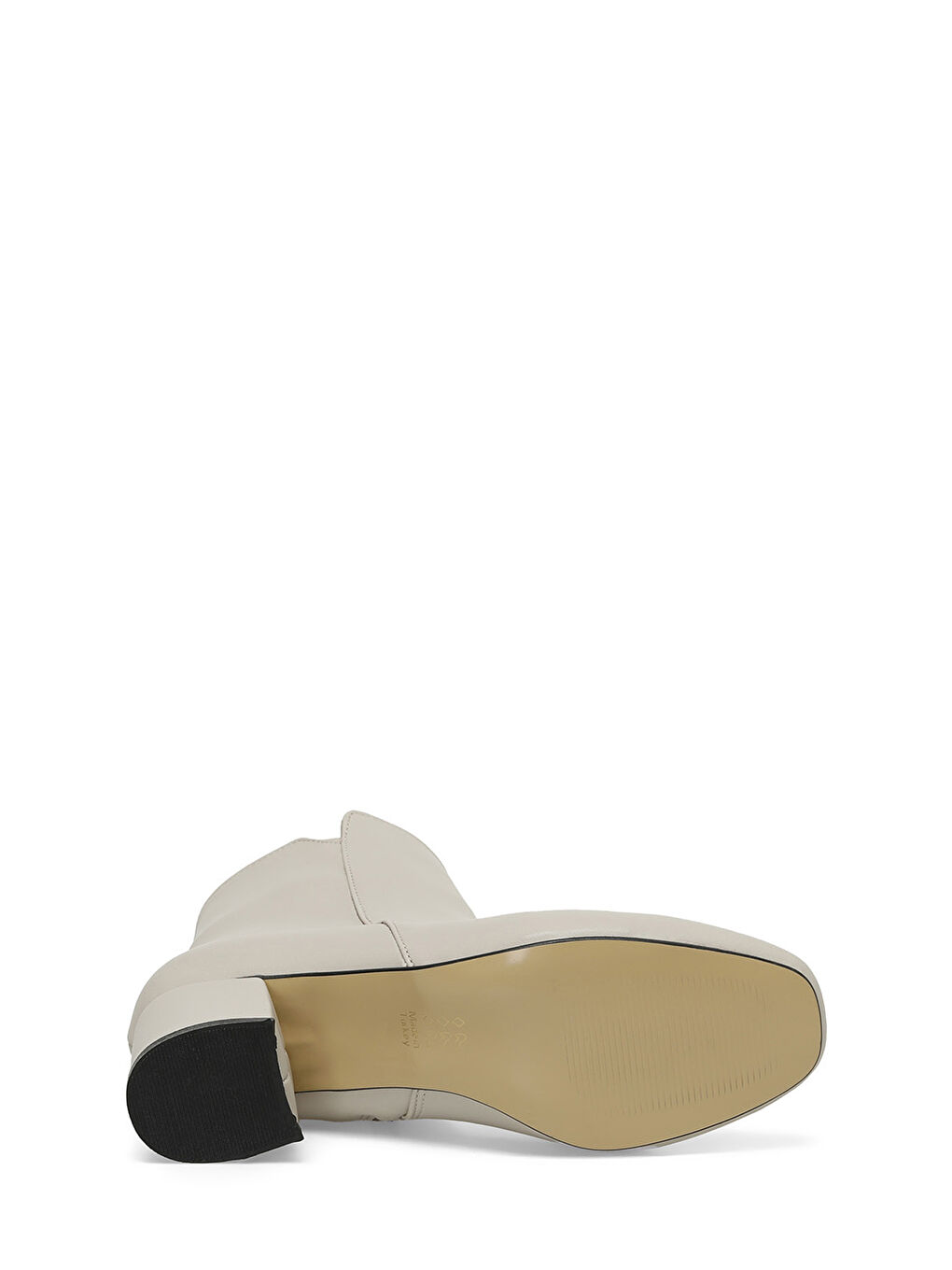 AXEL 3PR Bej Kadın Topuklu Bot-6