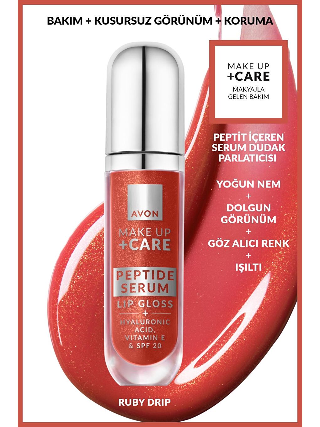 Peptit Serum Lip Gloss Ruby Drip-1