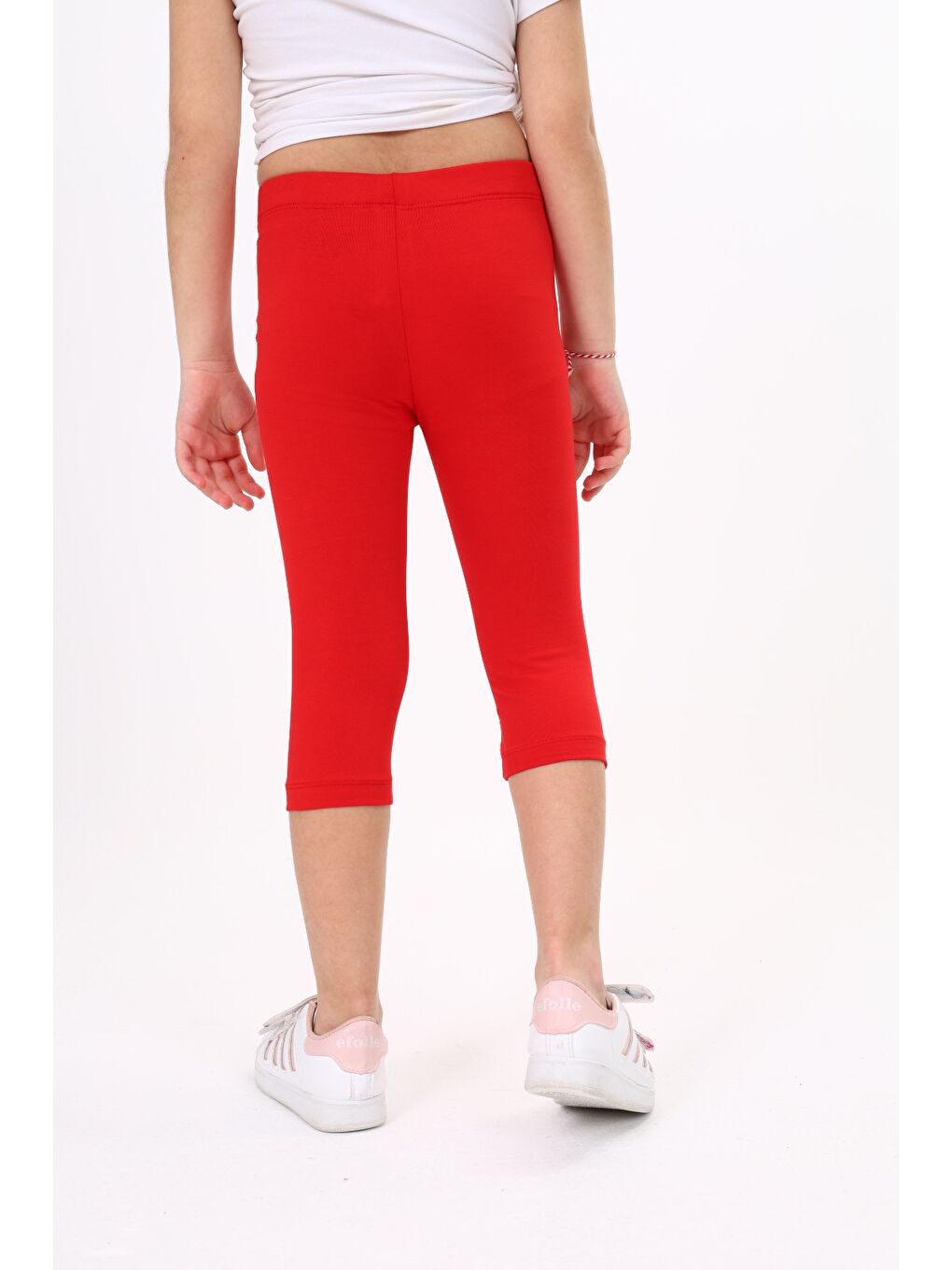 Kırmızı Kız Çocuk Tayt-2