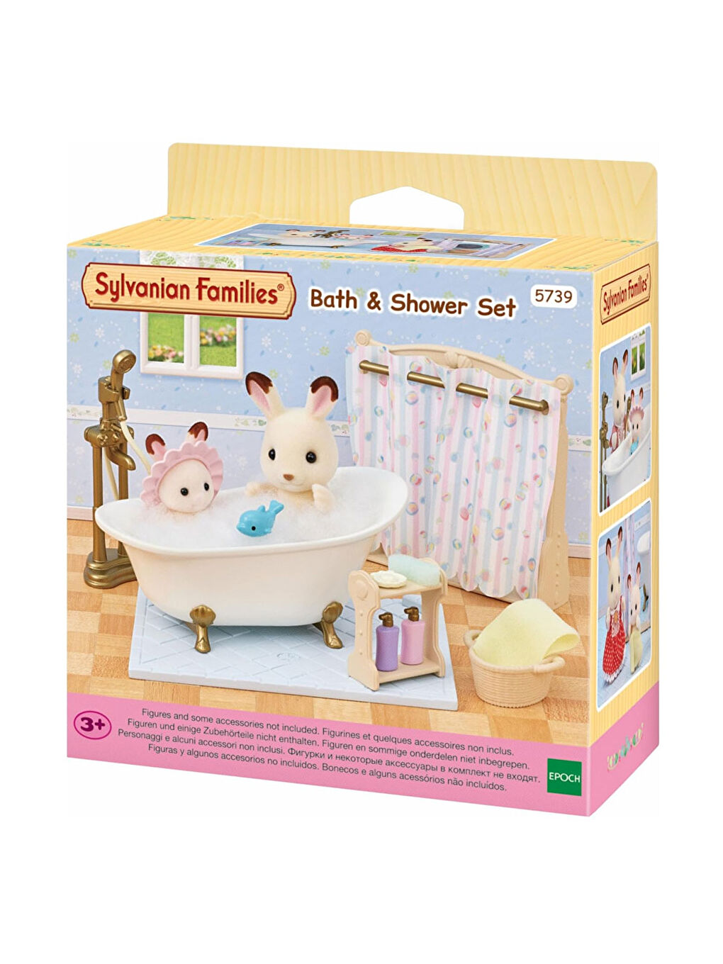 Sylvanian Families Renksiz Banyo ve Duş Seti 5739