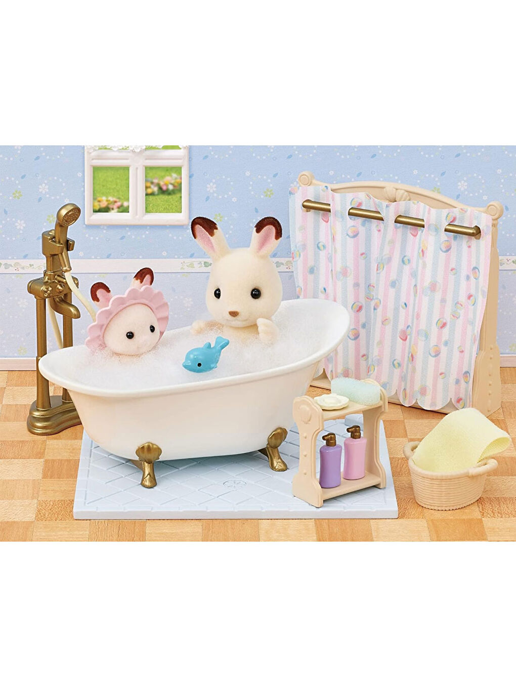 Sylvanian Families Renksiz Banyo ve Duş Seti 5739 - 2