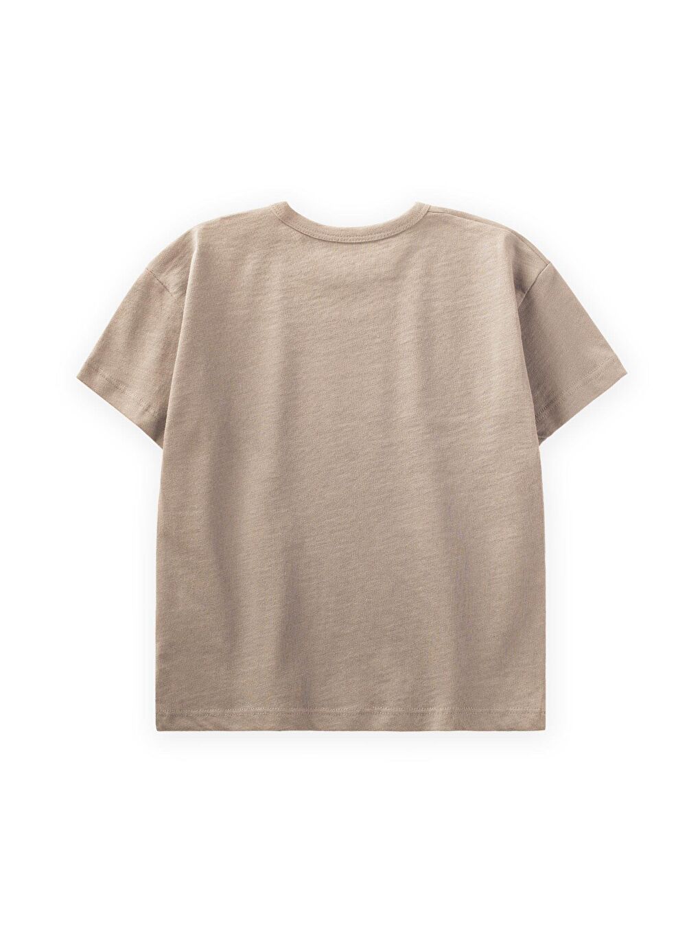 Basic Bebe T-Shırt 0-3 Yaş Bej-1