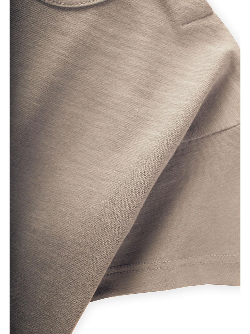 Basic Bebe T-Shırt 0-3 Yaş Bej-2