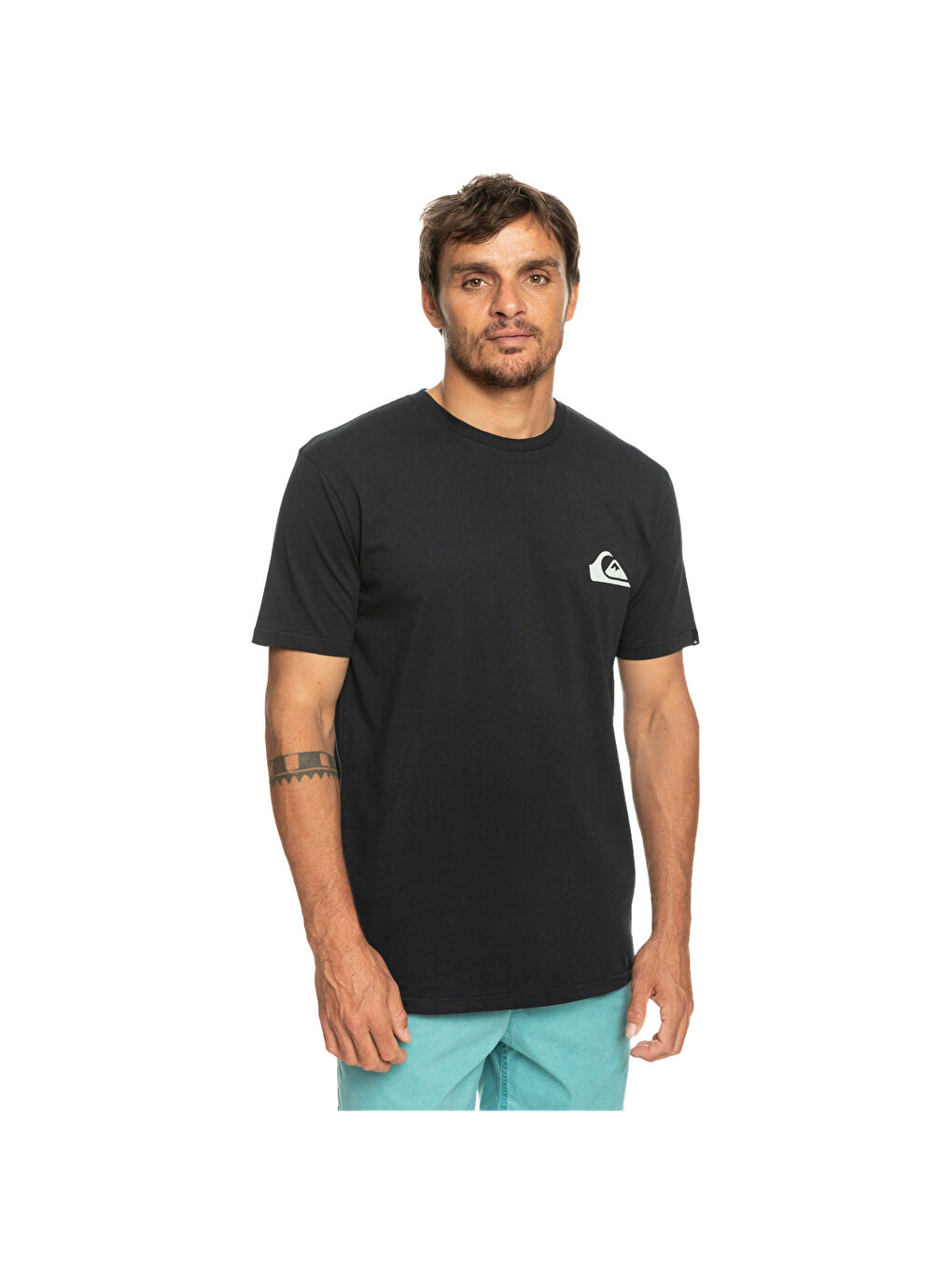 Mwminilogo Erkek Siyah Tişört-1