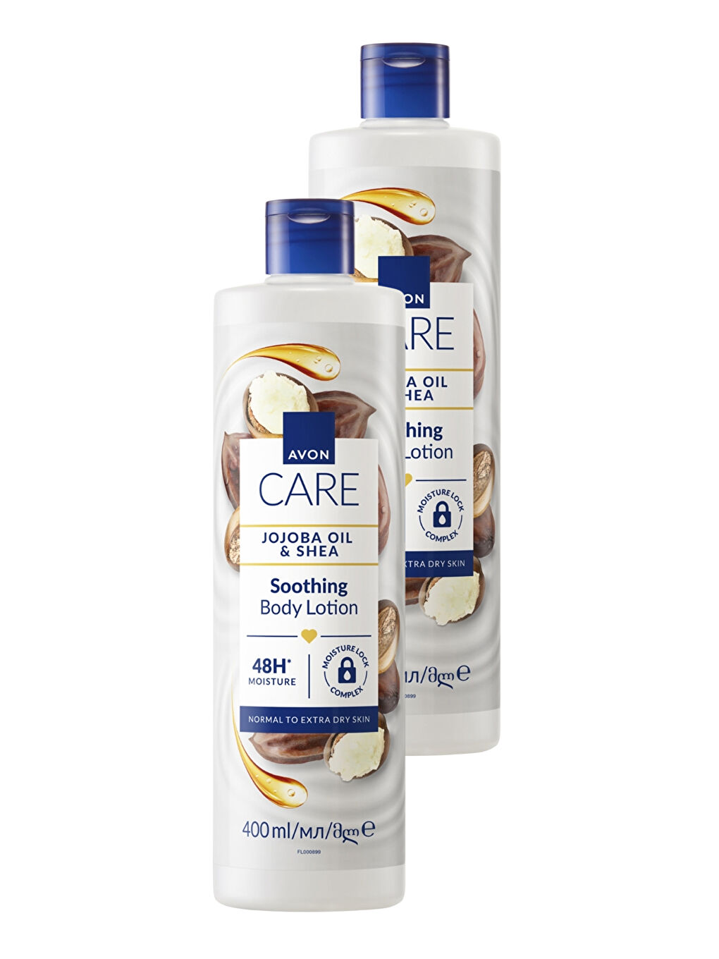 Care Jojoba Yağı ve Shea İçeren Vücut Losyonu 400ml İkili Paket