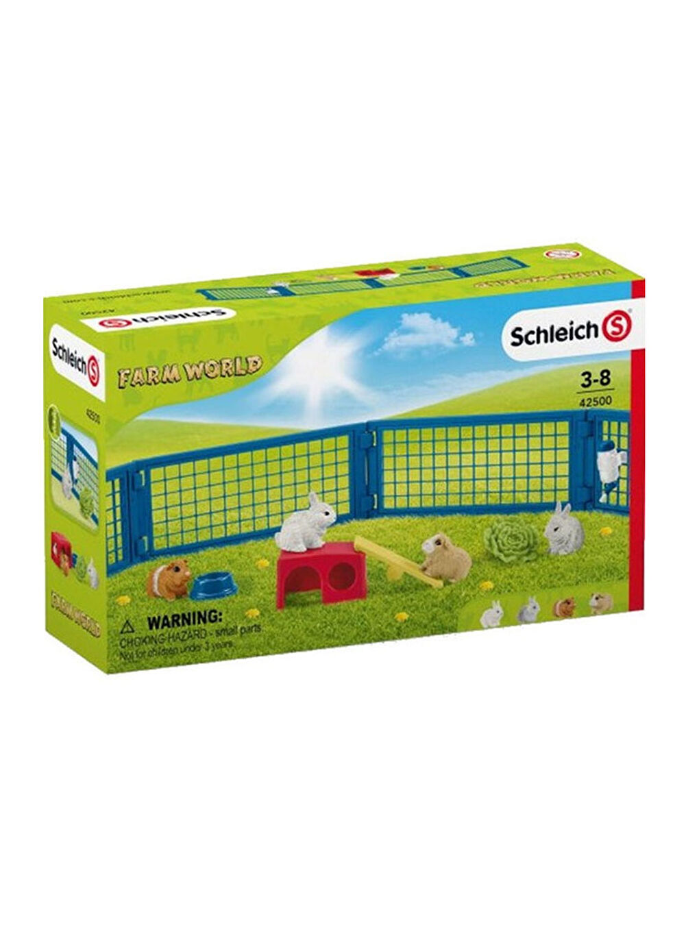 Schleich Renksiz Tavşan Kafesi 42500 - 1