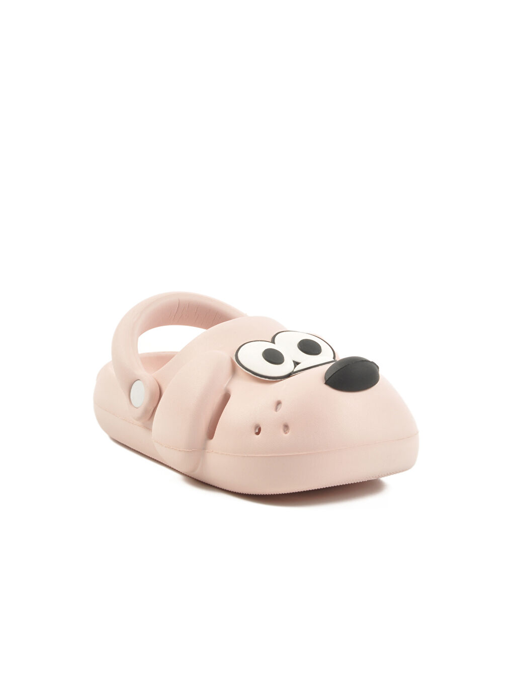 Pembe Pudra Eva Hafif Kız Çocuk Sabo Terlik Doggy F-2