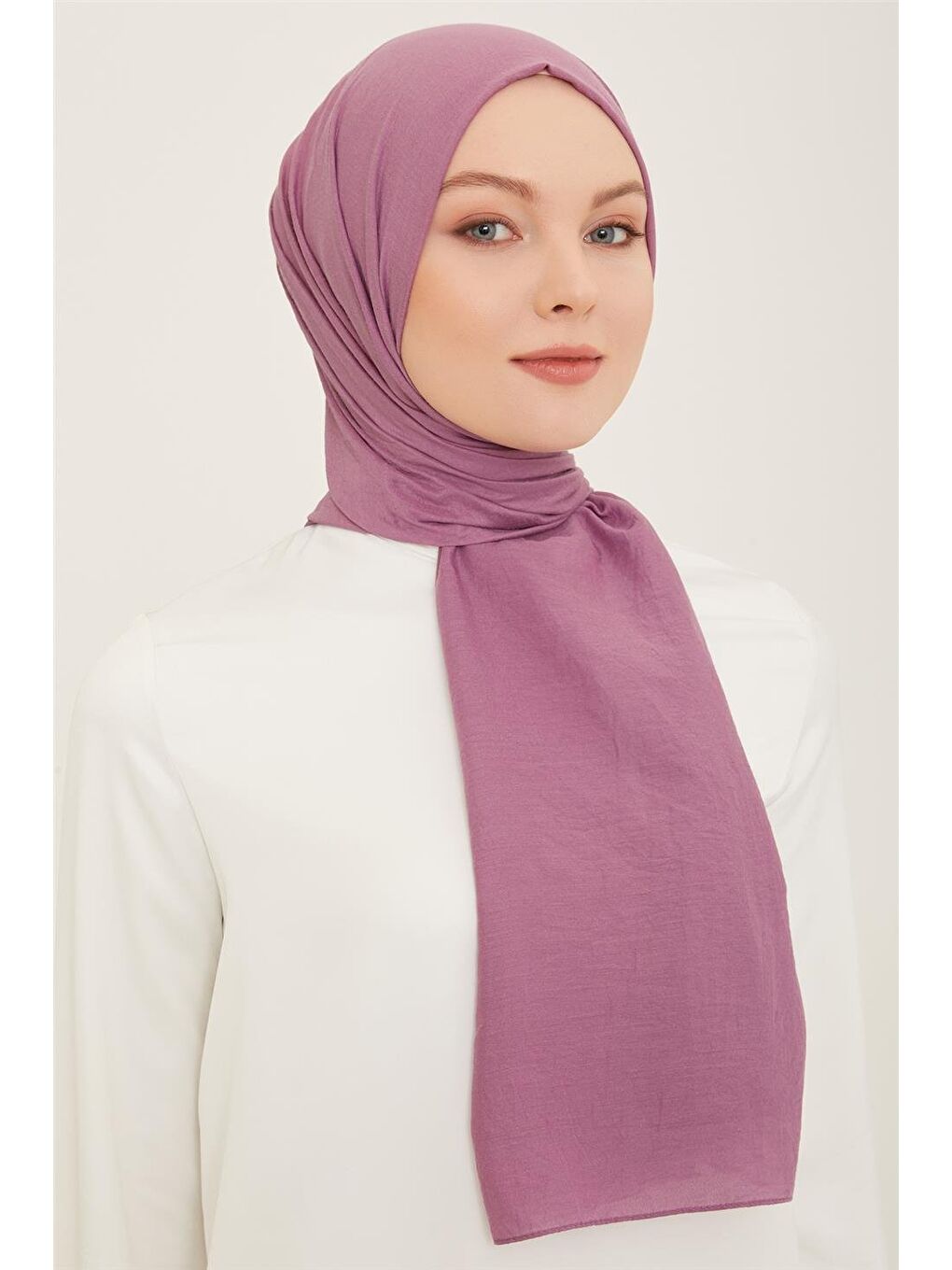 Mor Trend Naturel Soft Şal 23 07