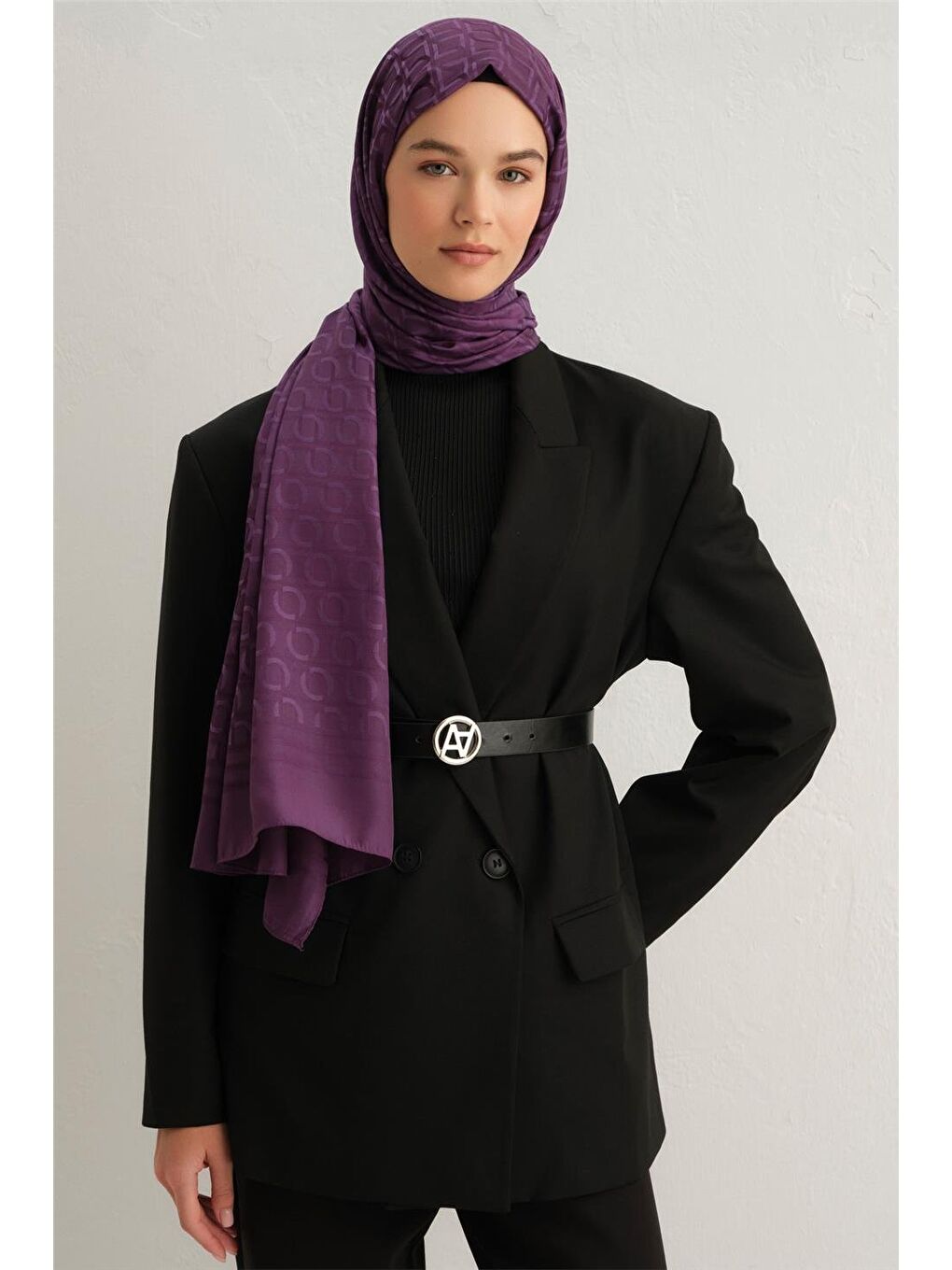 Mor Trend Diamond Şal 6 4829 21086