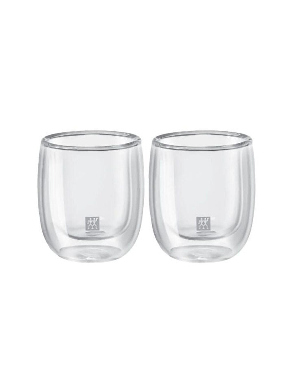 Zwilling Şeffaf Çift Camlı 2'li Espresso Bardak Seti 80ml