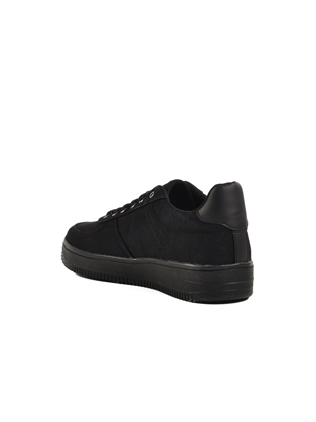 Siyah Keten Hafif Erkek Casual Ayakkabı 123 M-3