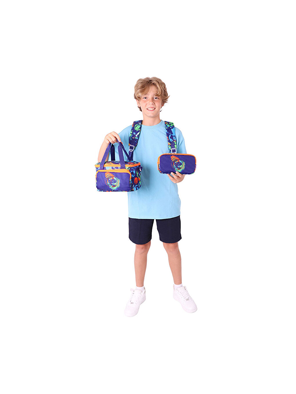 Kids Sırt Çantası Rubber Football L5269-3