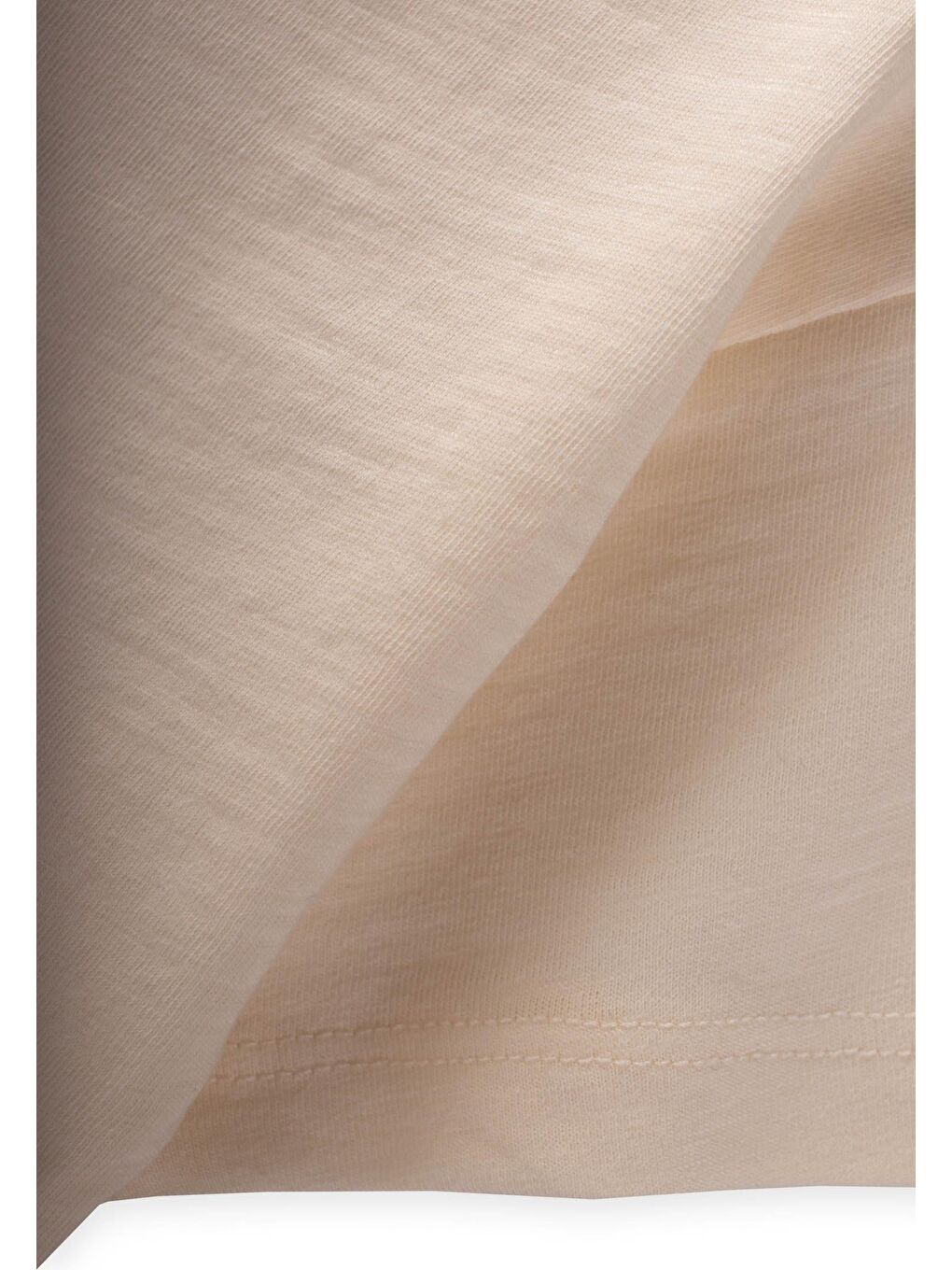 Basic Bebe T-Shırt 0-3 Yaş Ekru-2