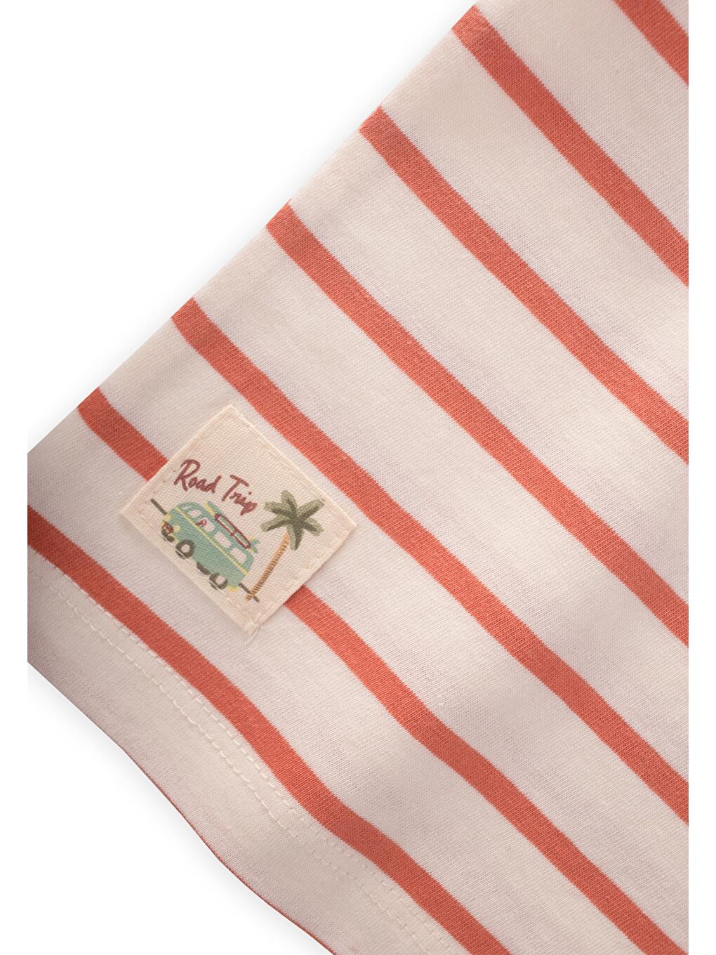 Turuncu Erkek Çocuk Çizgili Takım-2