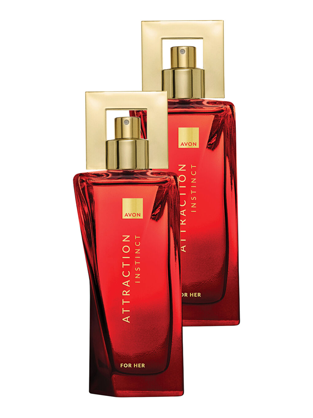 Attraction Instinct Kadın Parfüm Edp 50 Ml. İkili Paket