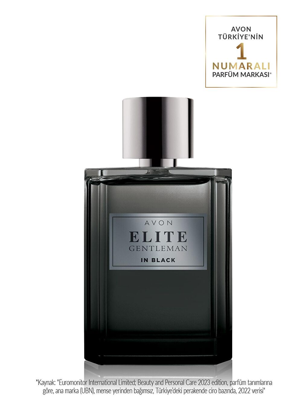 AVON Renksiz Elite Gentleman in Black Erkek Parfüm Edt 75 Ml. - 1