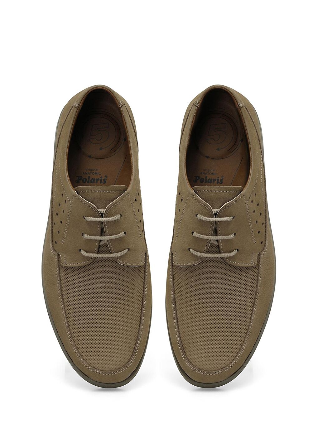 Bej 102384.M 4FX Kum Erkek Ayakkabı-3