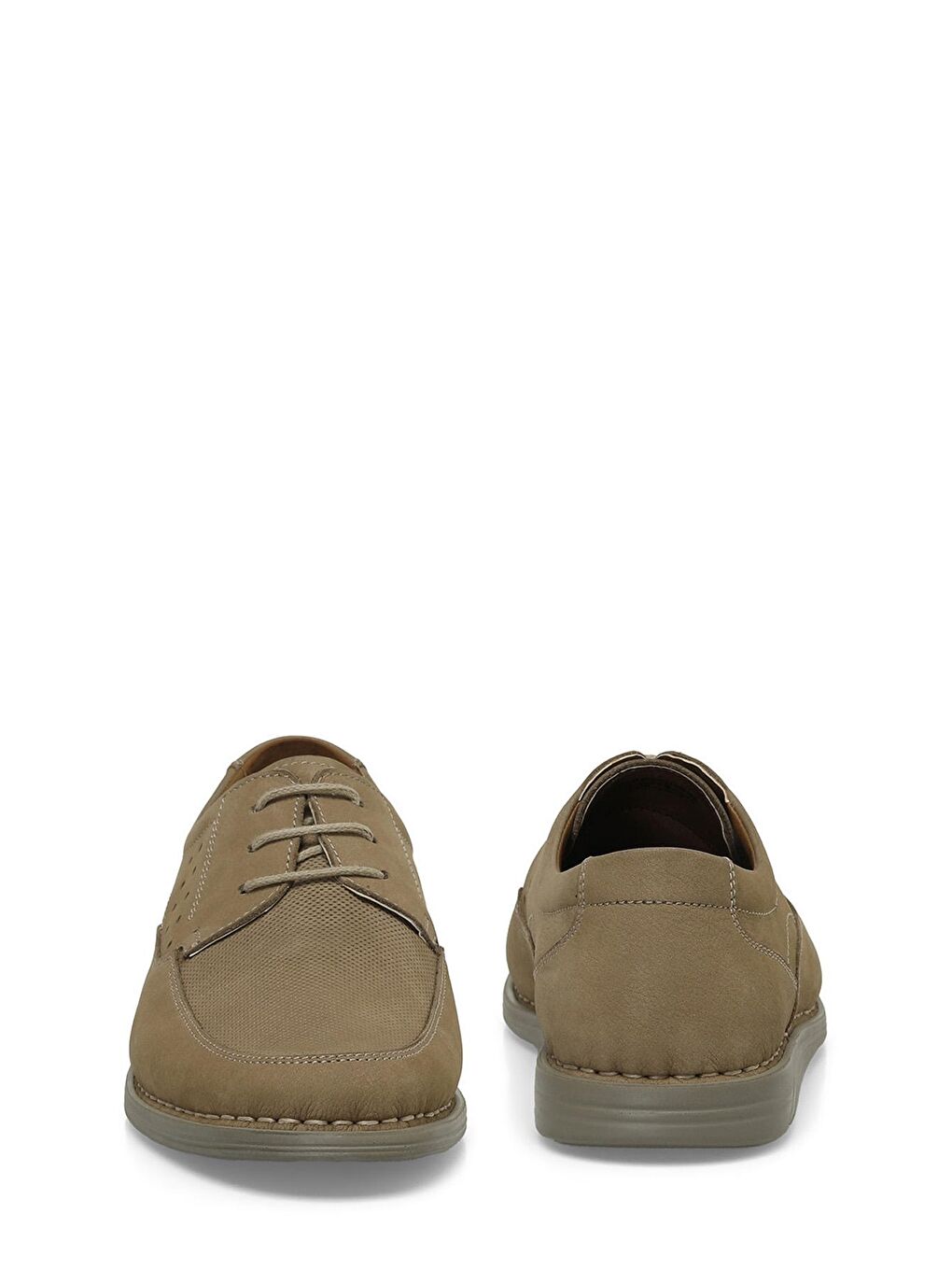 Bej 102384.M 4FX Kum Erkek Ayakkabı-4