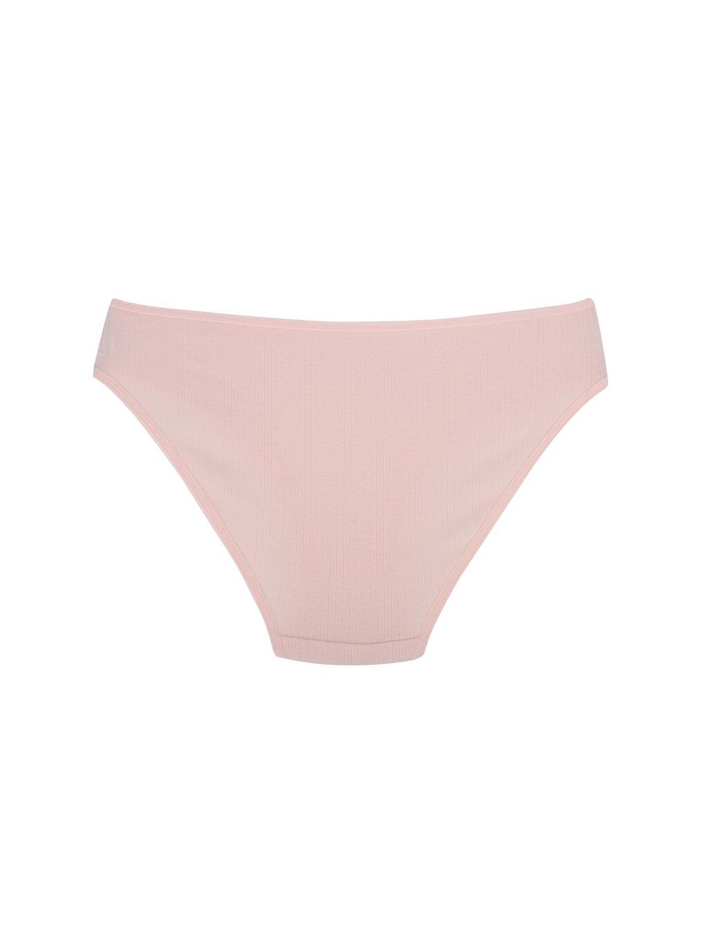 Kompedan Bebek Pembe Fitilli Ribana Pamuklu Esnek Rahat Slip Bikini Külot | Toz Pembe 26000 - 1