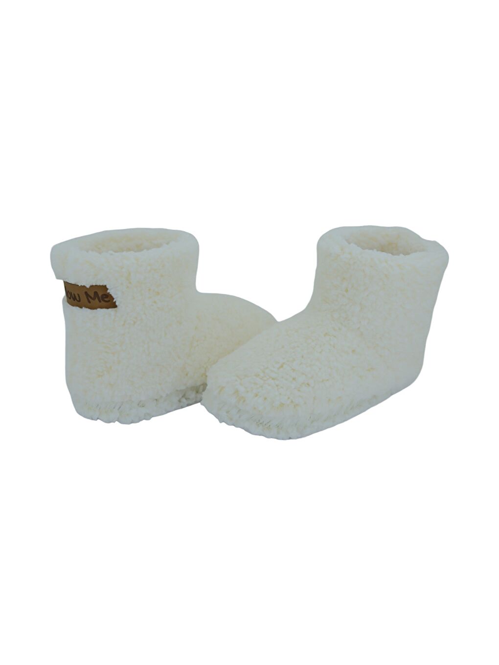 Ekru NUNY -  Pofuduk Kadın Panduf-1