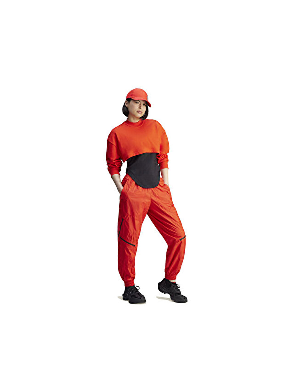 Asmc Cr Sw Sh Kadın Günlük Sweatshirts Jj2574 Kırmızı-2