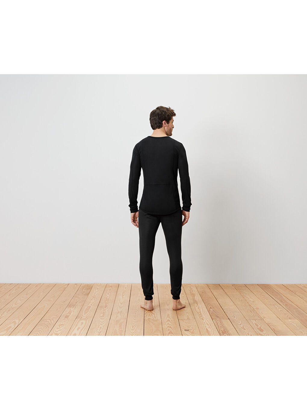 Siyah Erkek Termal FSionk. İçlik Takımı, yah-XXL-1