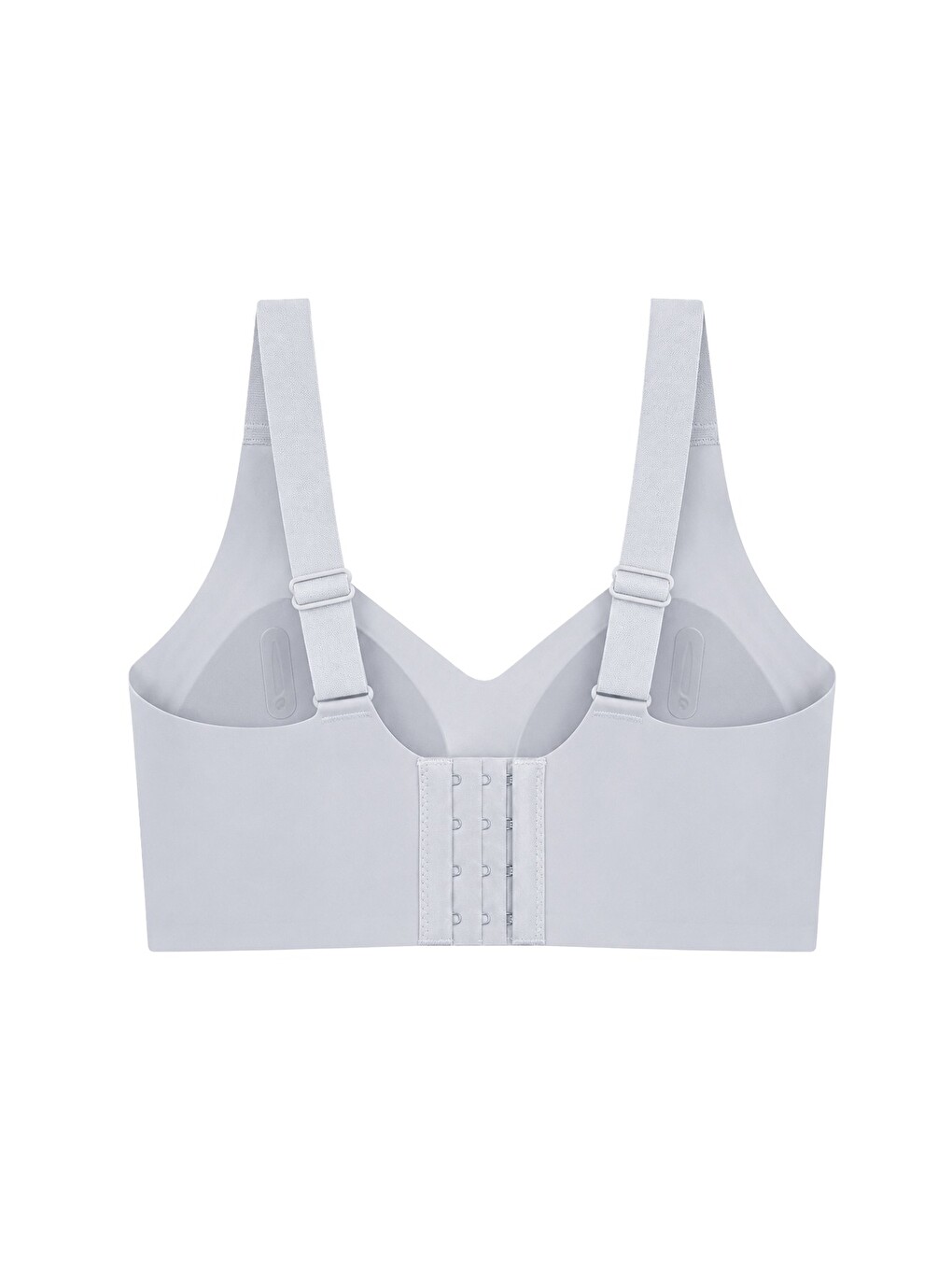 Seamless Bra - Velisse | Gri Lazer Kesim Balensiz Toparlayıcı Minimizer Kadın Sütyen-1