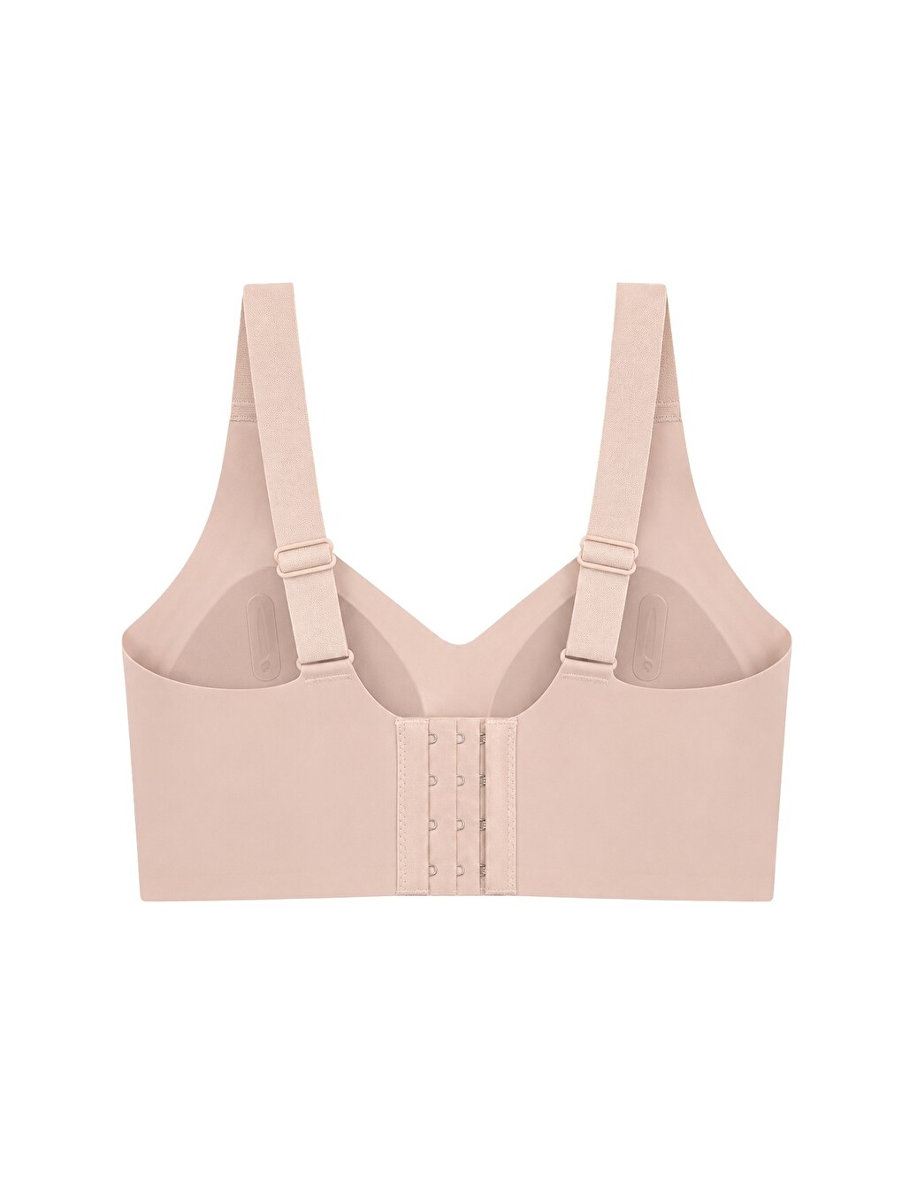 Bej Seamless Bra - Velisse | Ten Lazer Kesim Balensiz Toparlayıcı Minimizer Kadın Sütyen-1