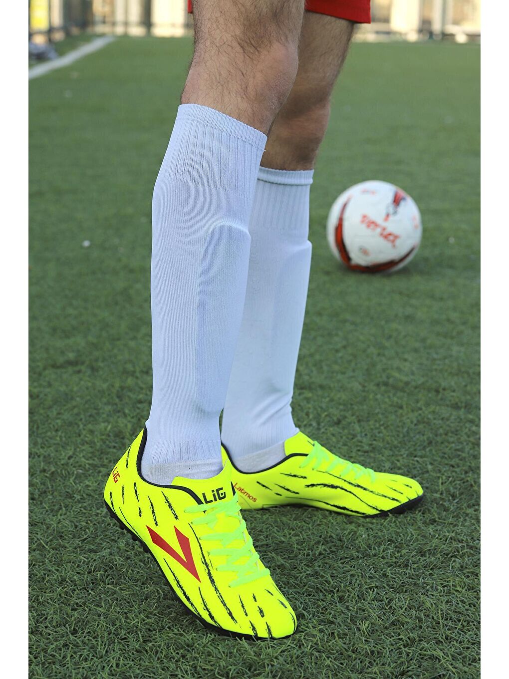 Sarı Latmos HM Halı Saha Erkek Futbol Ayakkabı