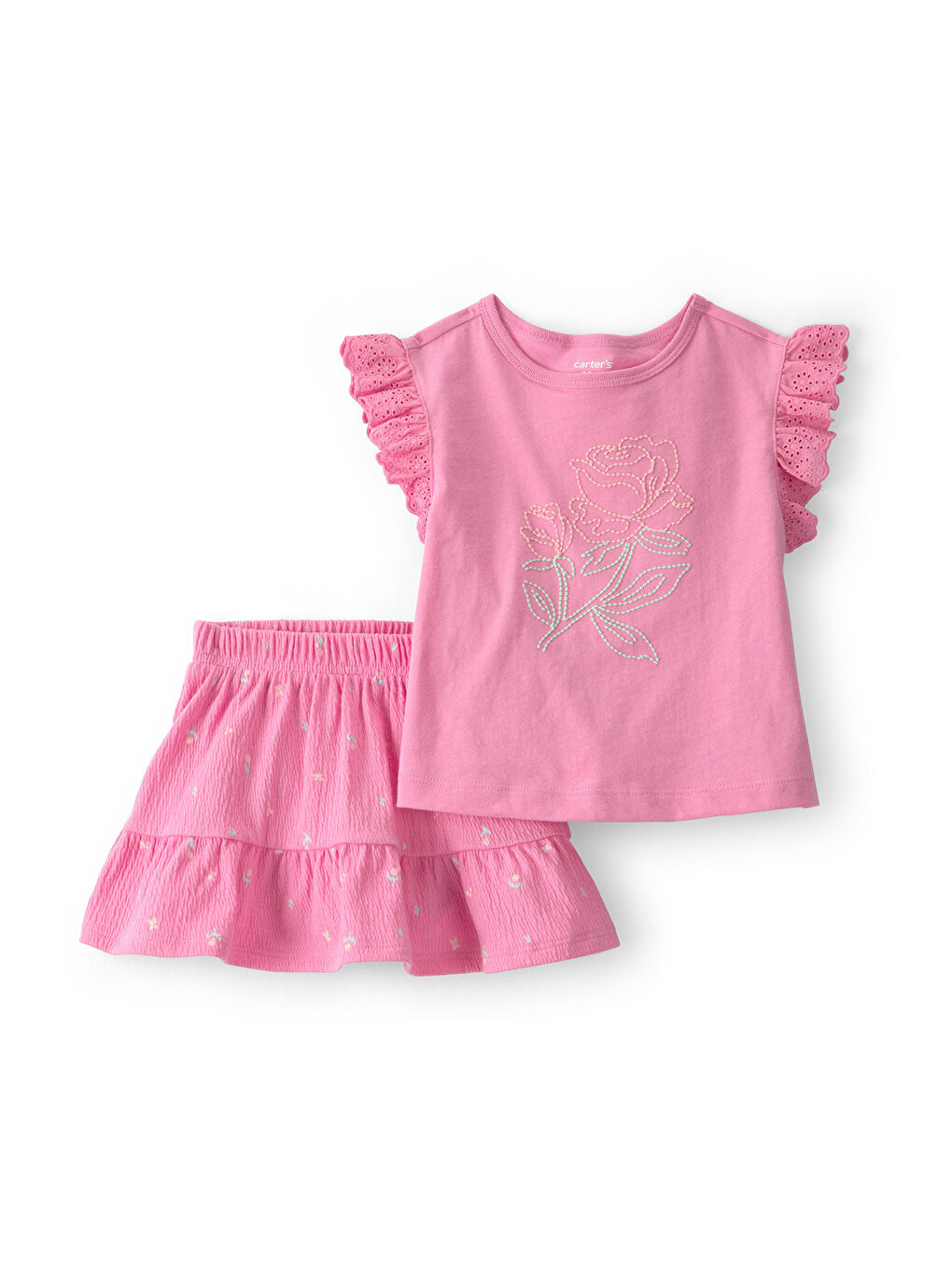 Kız Bebek 2'li Set 12 Ay-24 Ay Pembe