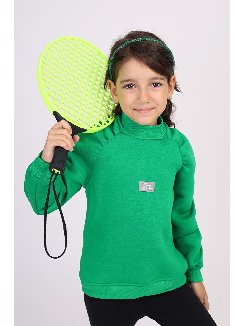 Toontoykids Yeşil Kız Çocuk Sweatshirt